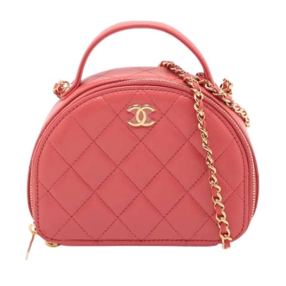 Chanel Vintage Pre-owned Vintage Mini Taske - Vintage - Dame - Rød - ONE SIZE - Læder