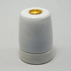 Fatning E27 porcelæn M10 glat