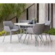 Cane-line Outdoor Joy Havebord : 144 cm - Light Grey/Fossil Grey Keramik