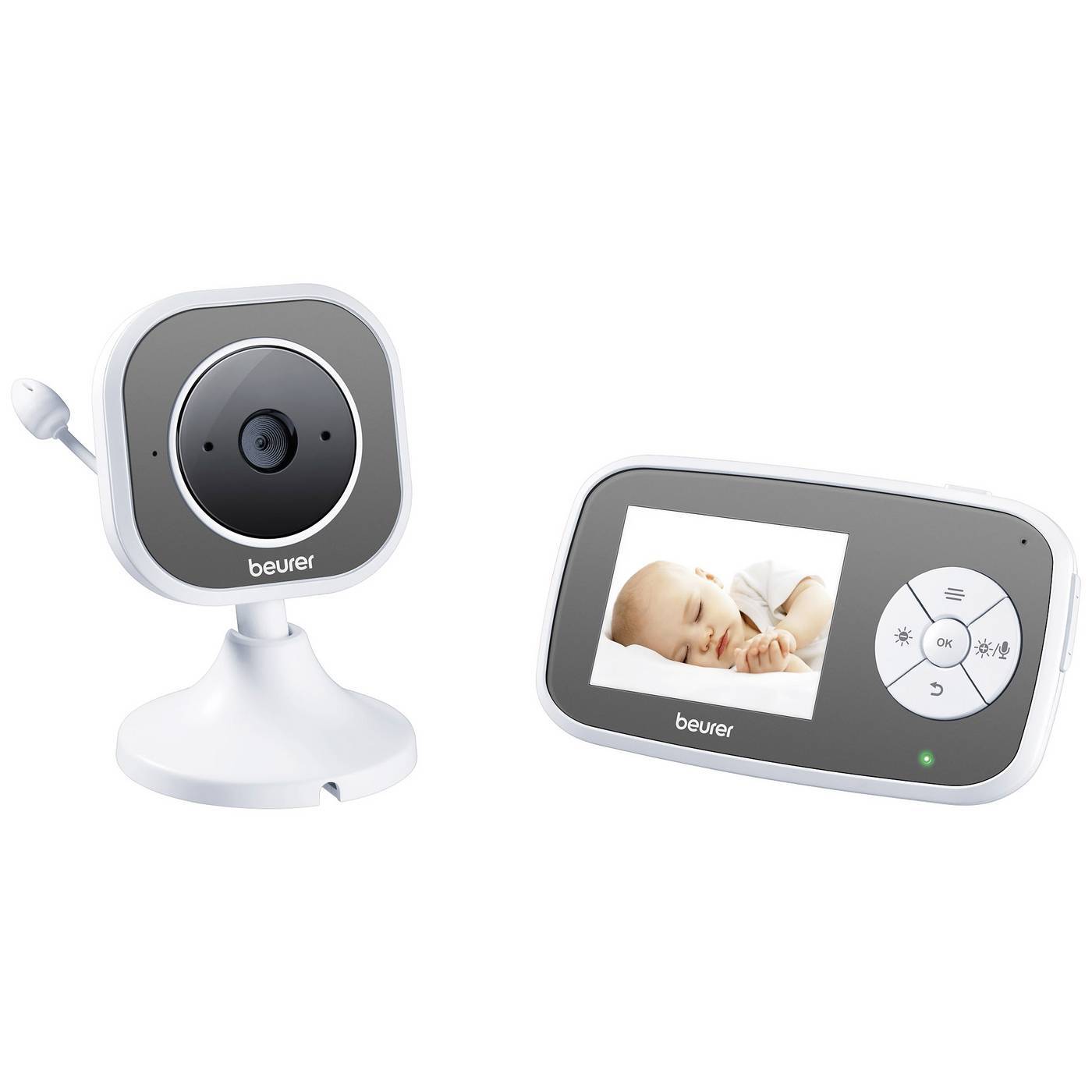 Beurer BY 110 Video Babymonitor med kamera Digital 2.4 GHz