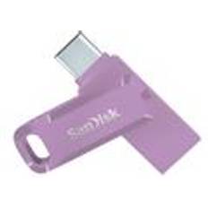 SANDISK Ultra Dual Drive Go USB Type-C Lavender Global 400MB/s 128GB