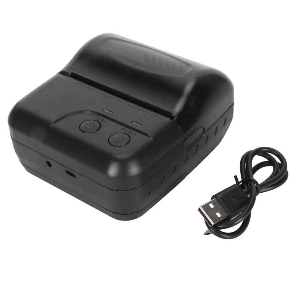 Bluetooth termisk printer bærbar mini kvitteringsenhed med klar udskriftskvalitet og intet blækbehov understøtter ESC/POS-kommando til Android og