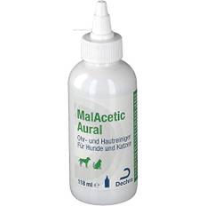 Albrecht MalAcetic Aural - Ohr- und Hautreiniger für Hunde, Katzen und kleine Heimtiere - 118 ml