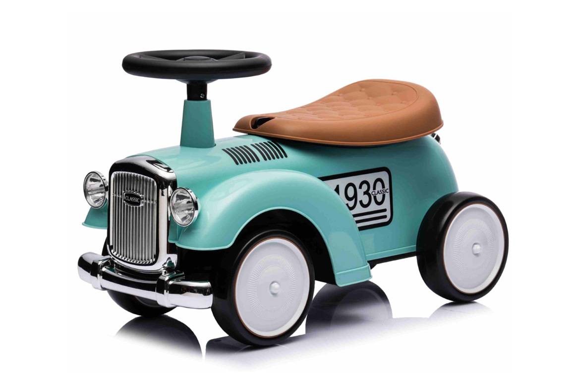 1930 Mortiz Classic Retro gåbil til børn fra 1-3 år, Grøn