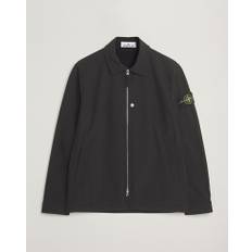 Stone Island Soft Shell Shirt Jacket Black