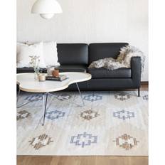 Folke beige - handvävd ullmatta 250 x 300 cm - Beige (250 x 300 cm)