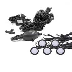 Infälld spotlight komplett kit/S Cosmos svart 5-pack