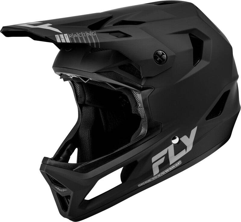 Fly Racing Rayce Youth Bicycle Helmet - Matte sort 73-3613yl