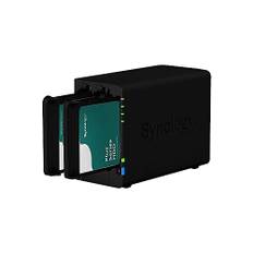 Synology DS224+ 2 GB NAS 16 TB (2 x 8 TB) HAT3300, montiert und getestet mit SE DSM installiert