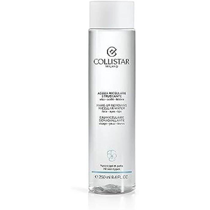 Micellar water - COLLISTAR - Makeup remover - 250 ml - Paraben-free - For all skin types