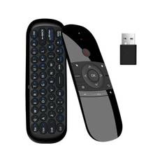 Luftmus 2.4G Trådløst Tastatur Fjernbetjening IR Fjernbetjening Læring 6-akset Bevægelsessans for Smart TV Android TV Box PC