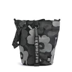 Marimekko Unikko All Day Bucket bag svart/grå
