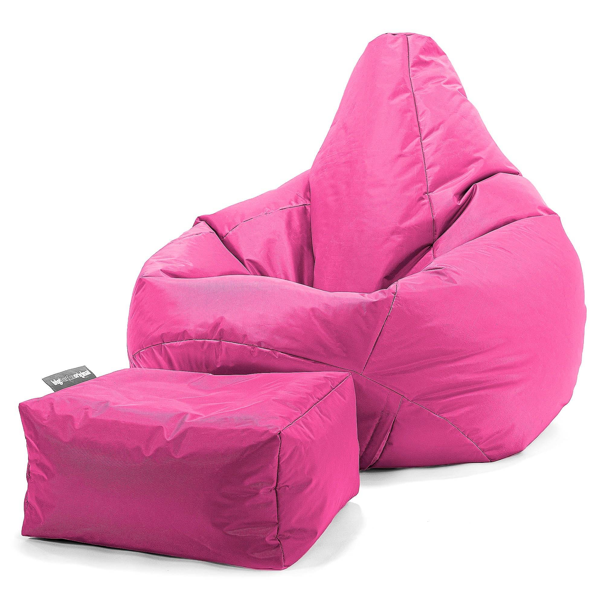 Game Fåtölj Saccosäck - SmartCanvas™ Ceris-rosa - Ceris-rosa / Utan fotpall