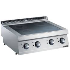Induktionskogebord 4 zoner el 800 mm 700