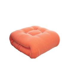 Cassina - Soriana Ottoman Glossy China Red / Luxor Ruggine 030 - Puffer - Afra & Tobia Scarpa - RØD