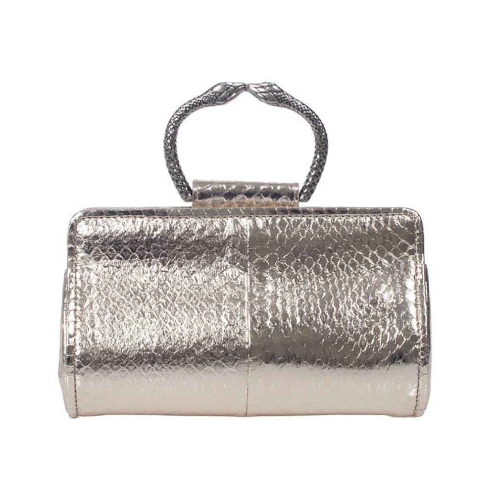 Tramontano Nisida Mini Clutch - Tasker - Dame - Grå - ONE SIZE - Uld