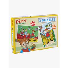 Pippi Långstrump Pussel 2-i-1