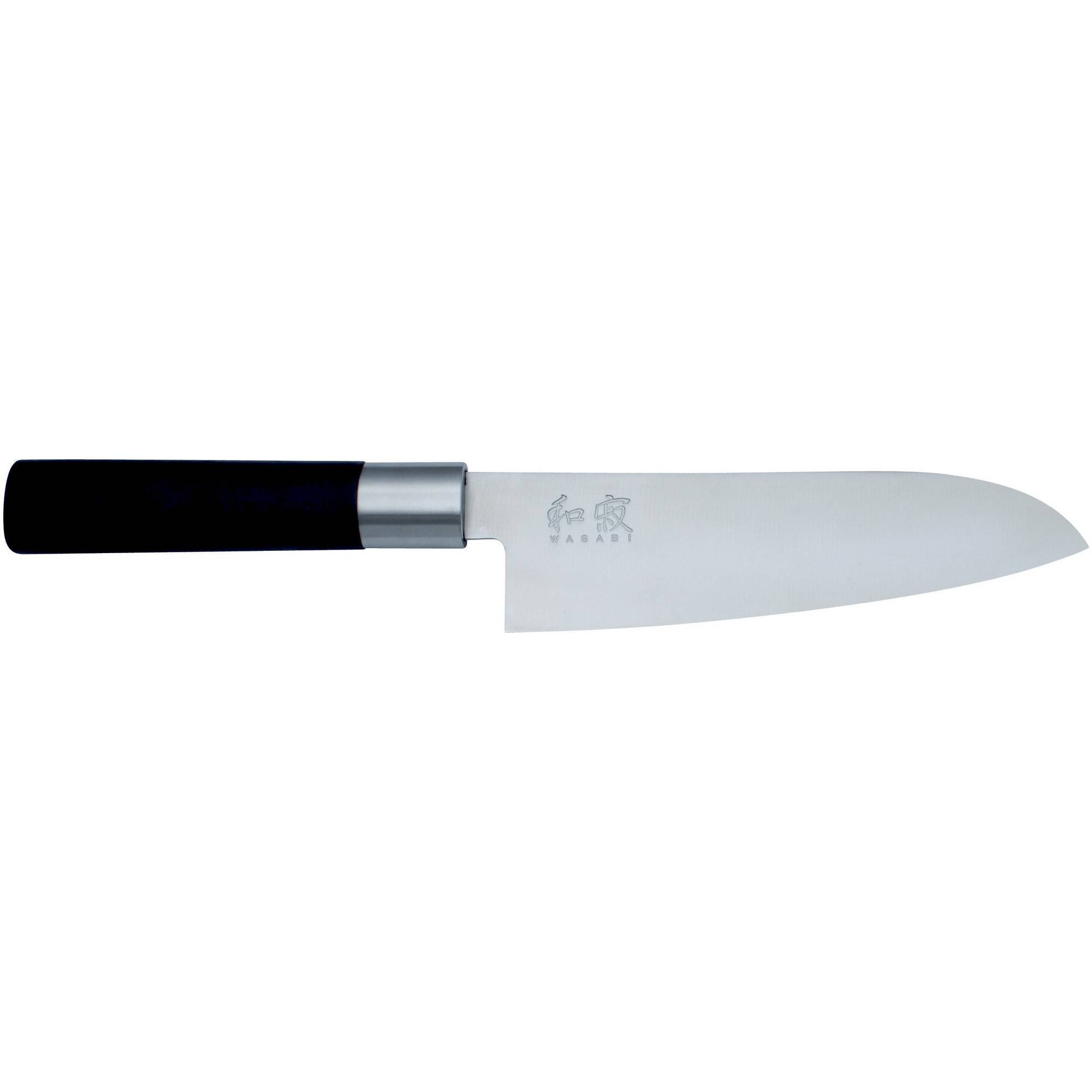 Kai Wasabi Black Santokukniv 16,5 cm - Svart