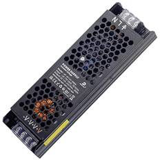 LED Transformator 24V 300W Drivrutin, IP20 Slimmad LED Strömförsörjning AC 220V till 24V DC 12.5A, Konstant Spänning Adapter för LED Strip Ljus G4 MR11 MR16 Glödlampor CCTV, DUSKTEC