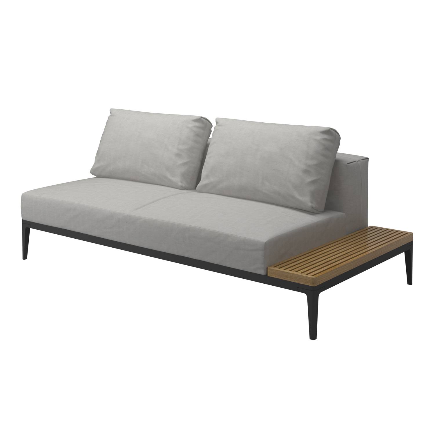 Gloster - Grid Lounge End Table Unit Meteor/Seagull - Utomhussoffor - Henrik Pedersen