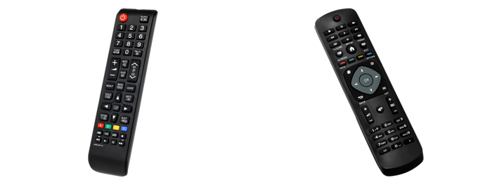 Universal Fjernbetjening til Samsung og Philips TV - Pakke