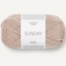 Sandnes Sunday 50g - Sandnes Sunday Beige Melerad 2650
