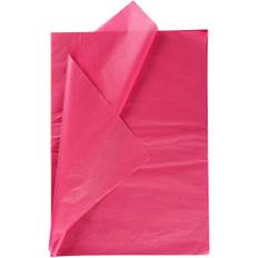 Silkepapir, ark 50x70 cm, 17 g, pink, , 25ark