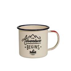 GENTLEMEN'S HARDWARE - Mugg i emalj - Adventure Créme