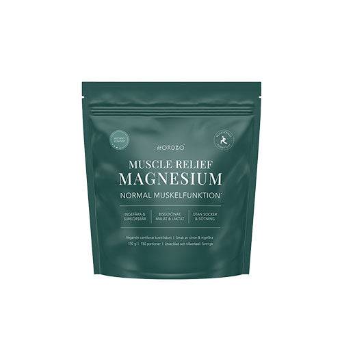 NORDBO Muscle Relief Instant Magnesium Pulver | 150 gr