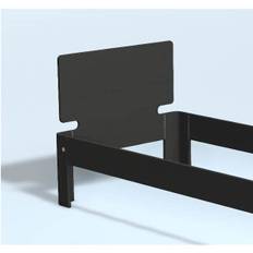 Auping Auronde gavl - enkeltseng - høj model - midnight black oak - 90 cm