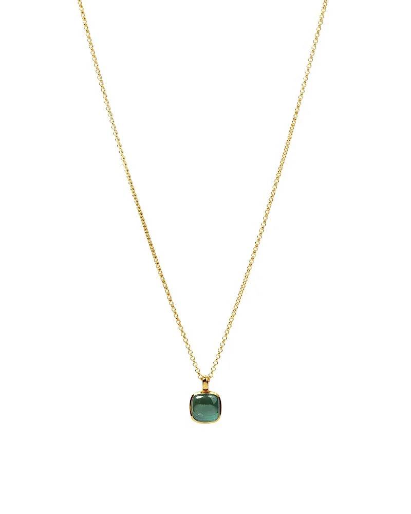 Syster P - Lumera Necklace Gold Fluorite