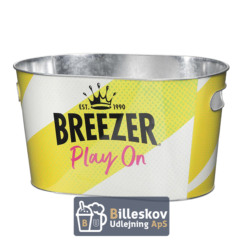 Breezer metal spand - 10 liter