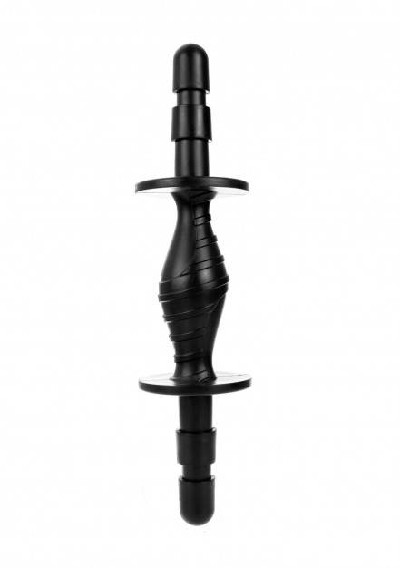HUNG System Double Handle, handle with two plugs for HUNG System dildos.