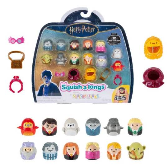 Squish-a-longs Harry Potter 12 Pack Squishalongs Figurer 850816