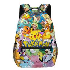 Pikachu tegneserie grundskole- og gymnasie-rygsække og børne-rygsække