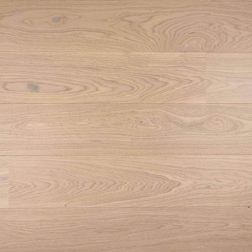 Parkettgolv Moland Aston Plank EK Classic Uv Mattlack Vit