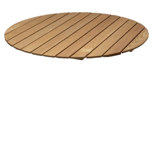 Bordsskiva Ø100 Cm - Obehandlad Ek
