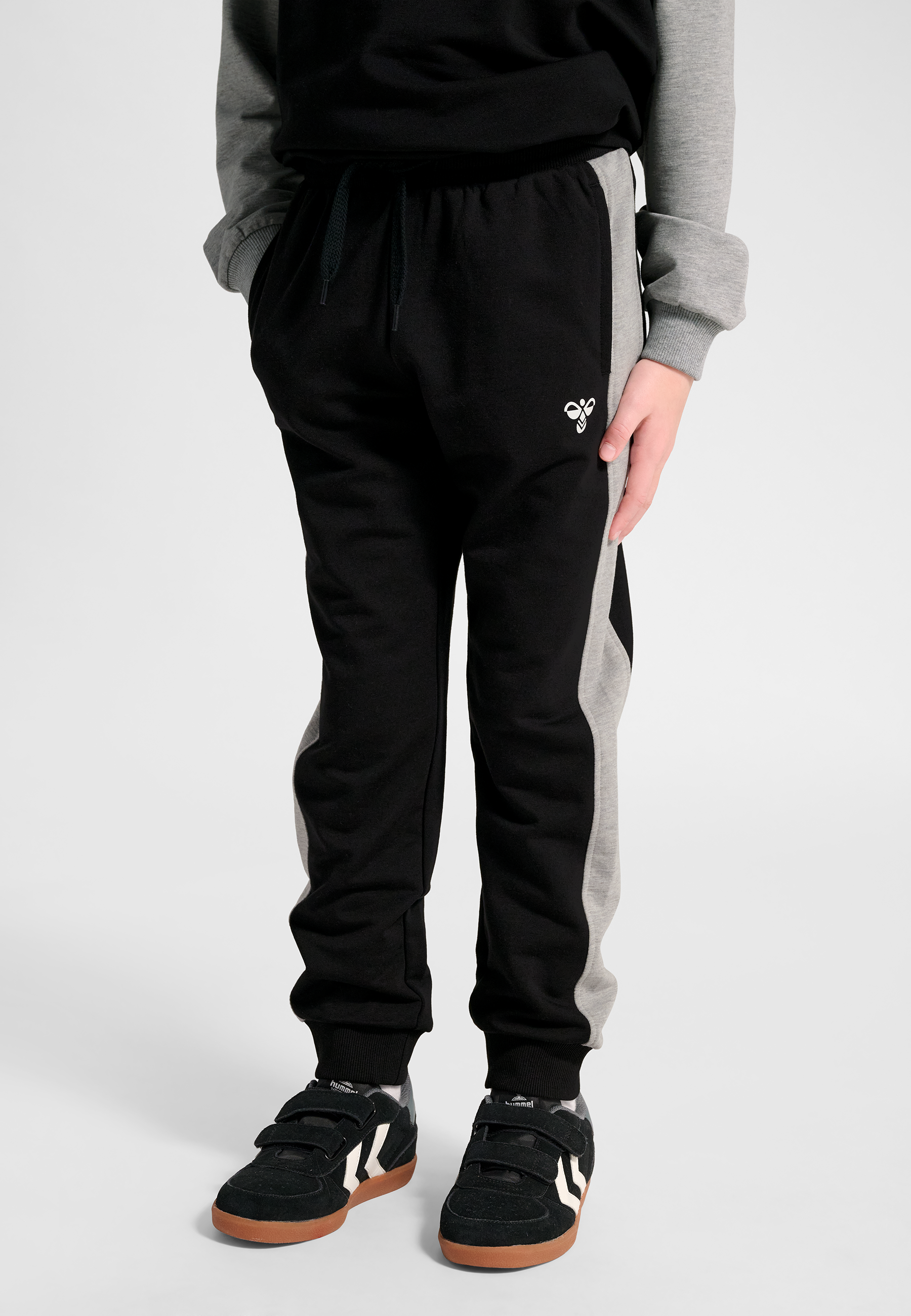 Hummel - Essen Pants | Sort | Pants | Børn | Str: 164 - Hurtig levering 1-2 hverdage