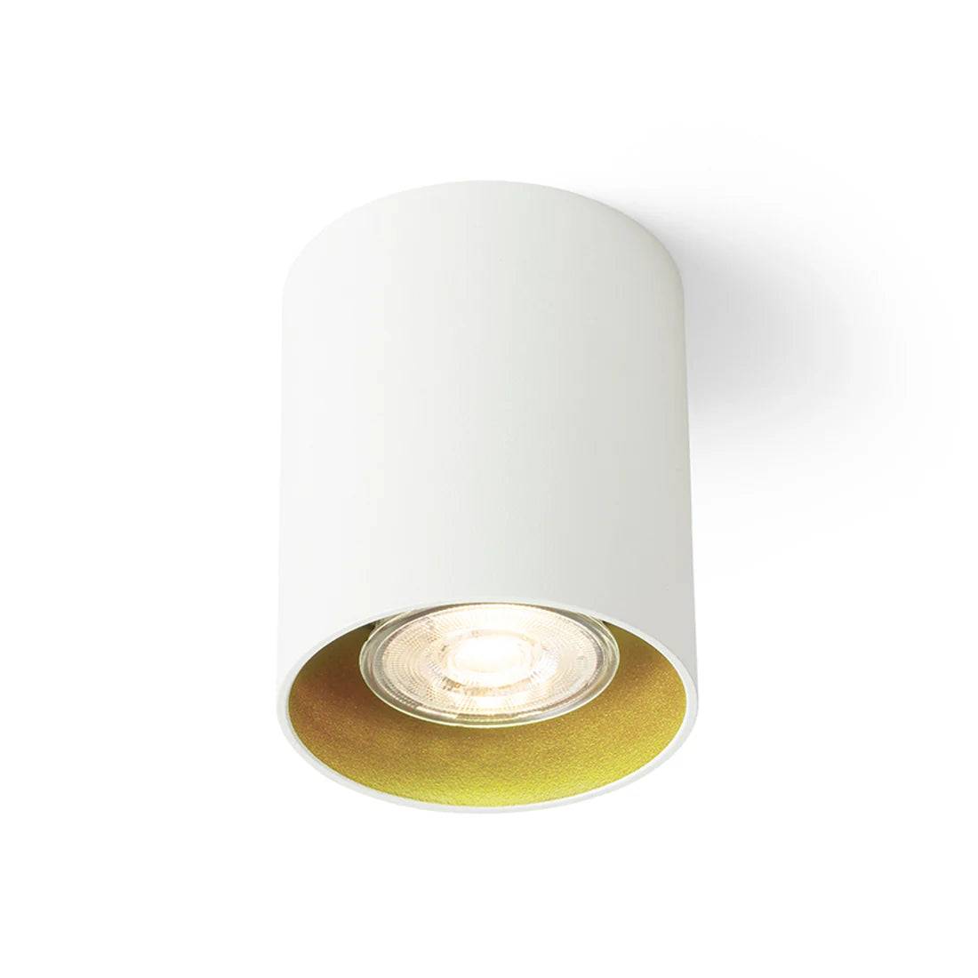 Mantova loftspot Rendl - Hvid/guld
