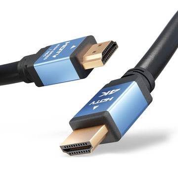 Standard HDMI Type A kabel för Apple TV Box (1st. Gen) TV Box (2nd. Gen) TV Box (3rd. Gen) TV HD Box (4th. Gen) TV 4K Box (5th. Gen) TV, DVD, Blu-Ray, Kamera, Skärm - 3m Standard HDMI Type A till HDMI Standard (Type A)
