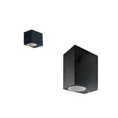 Væglampe spot inkl.3,5W GU10 LED sunflux - Enkelt spot - antrasit