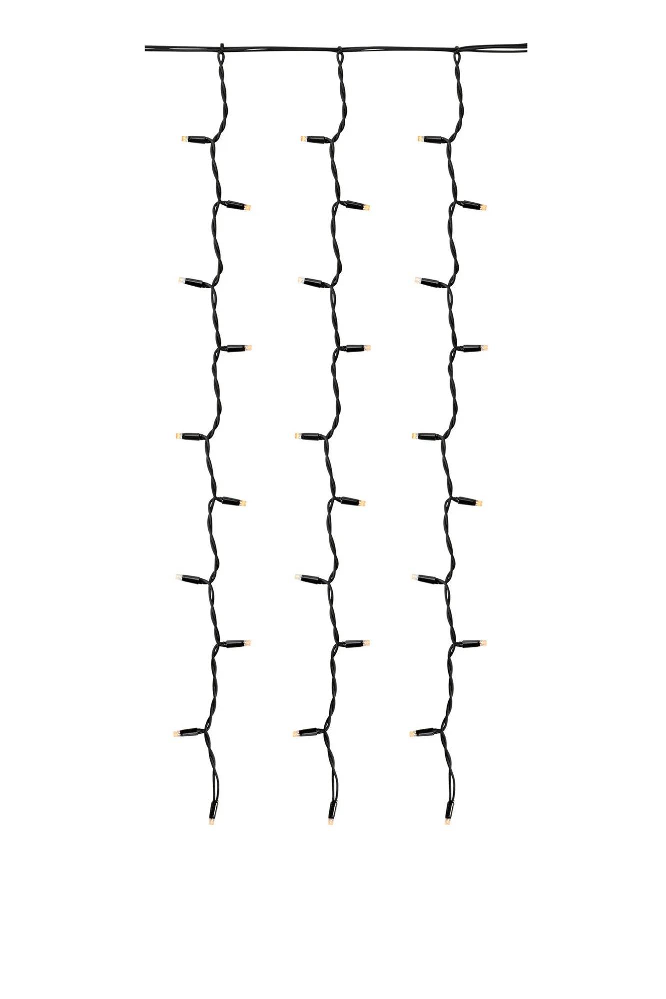 Chrissline Ljusgardin Varmvit 1x1,5 m