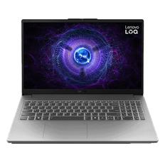 Lenovo LOQ Essential Gen 9 15 Intel Tolfte generationens Intel® Core i5-12450HX-processor E-kärnor upp till 3,10 GHz P-kärnor upp till 4,40 GHz, Windows 11 Home 64, 512 GB SSD M.2 2242 PCIe Gen4 QLC