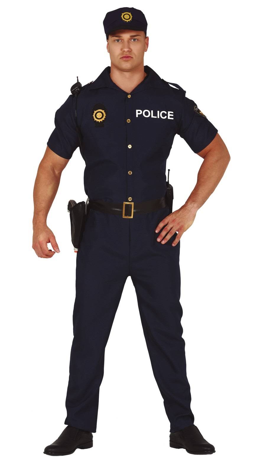 Politi kostume XL