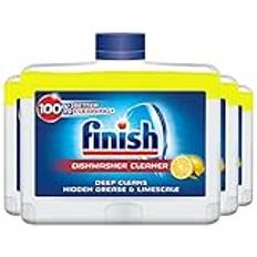 Finish Diskmaskinsrengöring 250 ml, rengöring av citronglitter, 4-pack