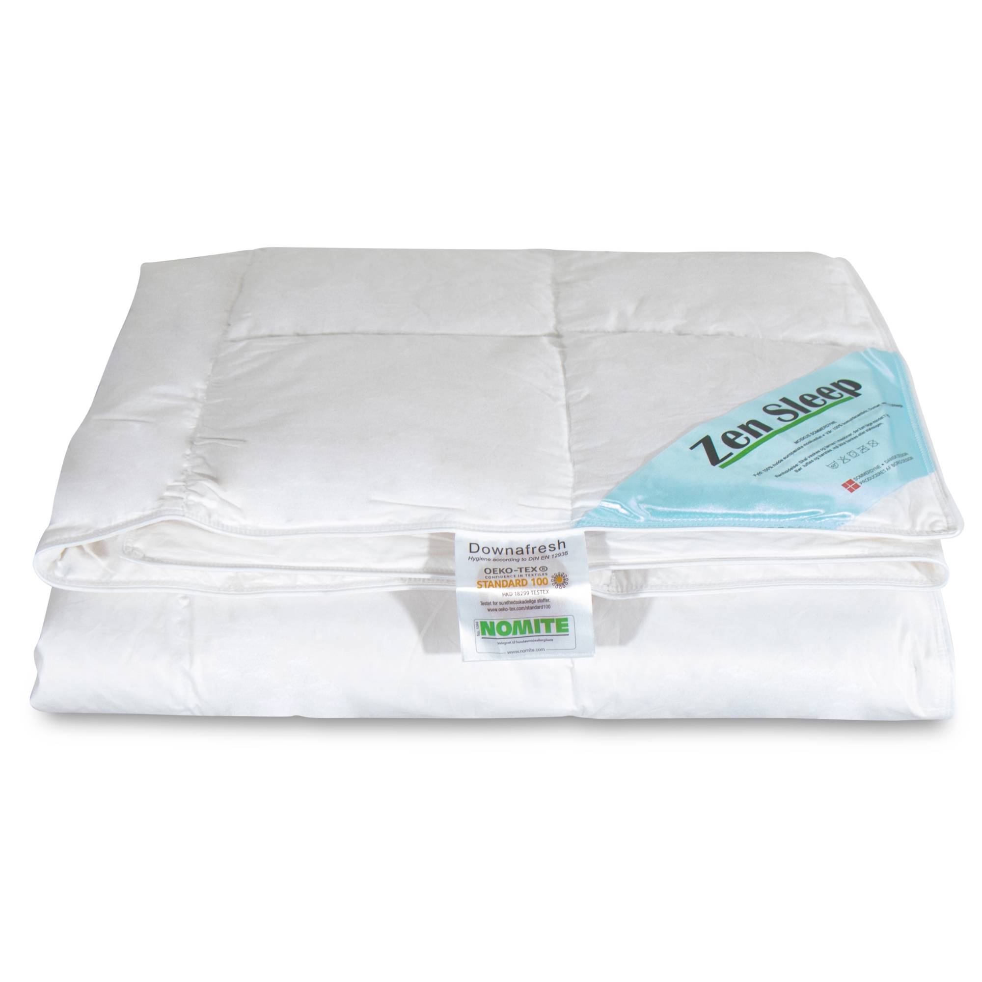 Dobbeltdyne 200x220 cm - Sommer dobbeltdyne med moskusdun - Zen Sleep Let og sval dobbeltdyne sommer