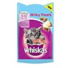 whiskas kattunge mjölkig katt godbitar (55 g) (paket med 2)