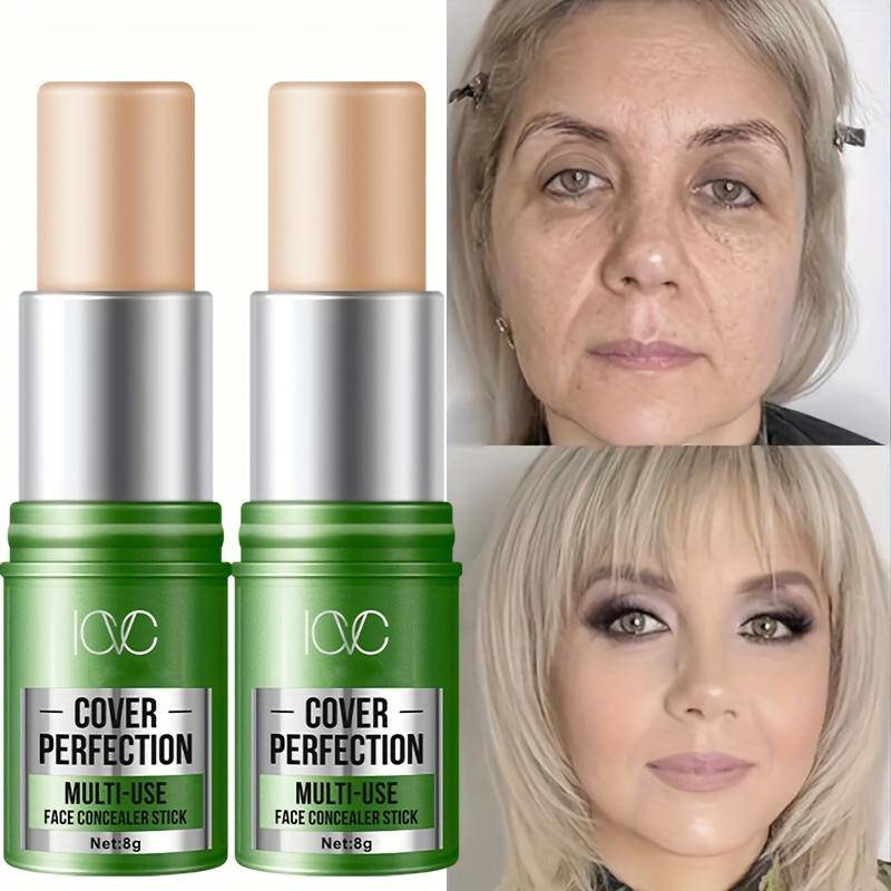 Concealerstift med full täckning och naturlig matt finish Vattentät foundationstift för en felfri bas Täcker effektivt mörka ringar och blemmor naturl