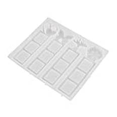 Epoxiformar, hartsformar - 3 håligheter silikonhartsformar | Chocolate Box Form för verktygstillverkning för soja, vax, tvål, gips