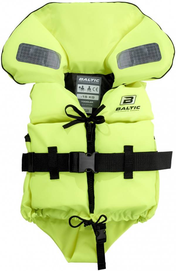 Baltic Split Front Flytväst (Välj Färg: Uv Gul, Vikt: 3-15kg)